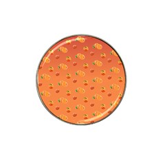 Peach Fruit Pattern Hat Clip Ball Marker (4 Pack) by paulaoliveiradesign