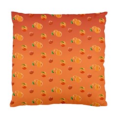 Peach Fruit Pattern Standard Cushion Case (one Side) by paulaoliveiradesign