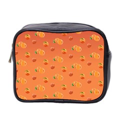 Peach Fruit Pattern Mini Toiletries Bag 2-side