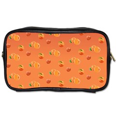 Peach Fruit Pattern Toiletries Bags