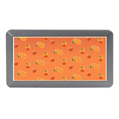 Peach Fruit Pattern Memory Card Reader (mini) by paulaoliveiradesign