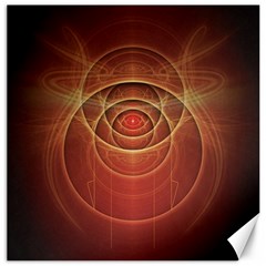 The Rusty Red Fractal Scarab Of Fiery Old Man Ra Canvas 20  X 20   by jayaprime