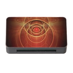 The Rusty Red Fractal Scarab Of Fiery Old Man Ra Memory Card Reader With Cf by jayaprime