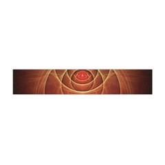 The Rusty Red Fractal Scarab Of Fiery Old Man Ra Flano Scarf (mini) by jayaprime