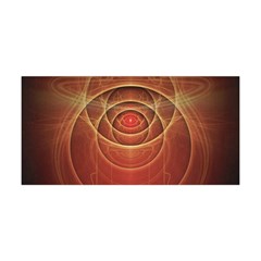 The Rusty Red Fractal Scarab Of Fiery Old Man Ra Yoga Headband by jayaprime