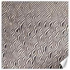 Zebra Pattern Animal Print Canvas 20  X 20  