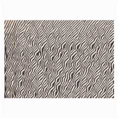 Zebra Pattern Animal Print Large Glasses Cloth