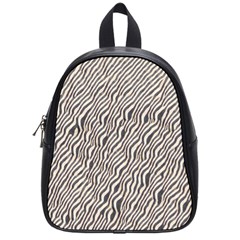 Zebra Pattern Animal Print School Bags (small)  by paulaoliveiradesign