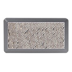 Zebra Pattern Animal Print Memory Card Reader (mini) by paulaoliveiradesign