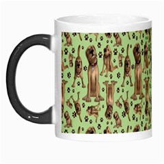 Puppy Dog Pattern Morph Mugs by BangZart