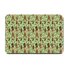 Puppy Dog Pattern Small Doormat  by BangZart