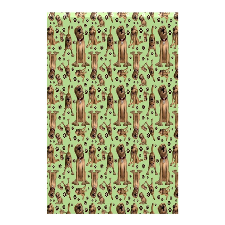 Puppy Dog Pattern Shower Curtain 48  x 72  (Small) 