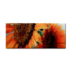 Sunflower Art  Artistic Effect Background Cosmetic Storage Cases by BangZart