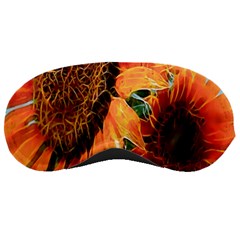 Sunflower Art  Artistic Effect Background Sleeping Masks by BangZart