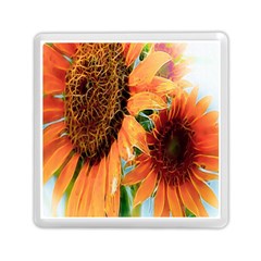 Sunflower Art  Artistic Effect Background Memory Card Reader (square)  by BangZart