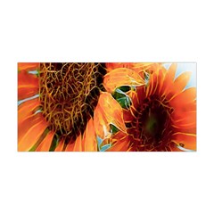 Sunflower Art  Artistic Effect Background Yoga Headband by BangZart