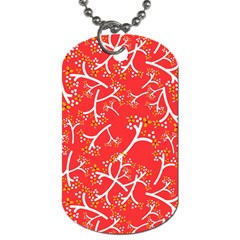 Small Flowers Pattern Floral Seamless Pattern Vector Dog Tag (one Side) by BangZart