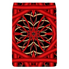 Fractal Wallpaper With Red Tangled Wires Flap Covers (s)  by BangZart