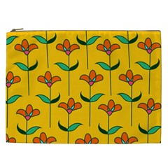 Small Flowers Pattern Floral Seamless Pattern Vector Cosmetic Bag (xxl)  by BangZart