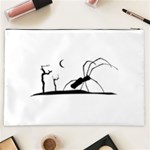 Dark Scene Silhouette Style Graphic Illustration Cosmetic Bag (XXL)  Back