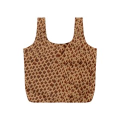 Giraffe Pattern Animal Print  Full Print Recycle Bags (s)  by paulaoliveiradesign