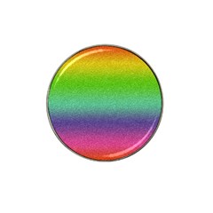 Metallic Rainbow Glitter Texture Hat Clip Ball Marker (4 Pack) by paulaoliveiradesign