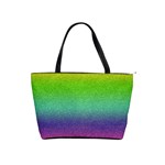 Metallic Rainbow Glitter Texture Shoulder Handbags Front