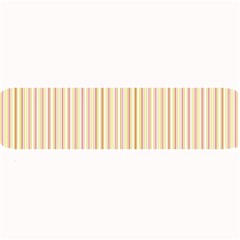 Stripes Pink And Green  Line Pattern Large Bar Mats by paulaoliveiradesign