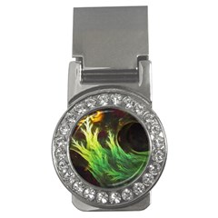 A Seaweed s Deepdream Of Faded Fractal Fall Colors Money Clips (cz)  by jayaprime