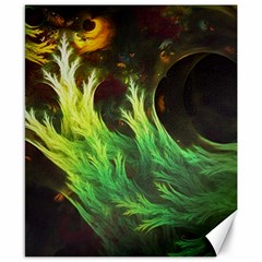 A Seaweed s Deepdream Of Faded Fractal Fall Colors Canvas 8  X 10  by jayaprime