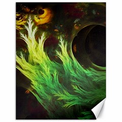 A Seaweed s Deepdream Of Faded Fractal Fall Colors Canvas 18  X 24   by jayaprime