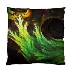 A Seaweed s Deepdream Of Faded Fractal Fall Colors Standard Cushion Case (one Side) by jayaprime