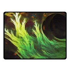 A Seaweed s Deepdream Of Faded Fractal Fall Colors Fleece Blanket (small) by jayaprime