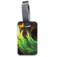 A Seaweed s Deepdream Of Faded Fractal Fall Colors Luggage Tags (two Sides) by jayaprime