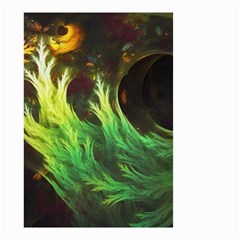 A Seaweed s Deepdream Of Faded Fractal Fall Colors Small Garden Flag (two Sides) by jayaprime