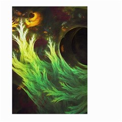 A Seaweed s Deepdream Of Faded Fractal Fall Colors Large Garden Flag (two Sides) by jayaprime