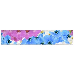 Tulips Flower Pattern Flano Scarf (small) by paulaoliveiradesign