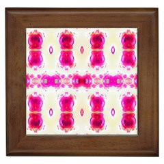 Lily The Pink Framed Ceramic Tile by ennayerdua