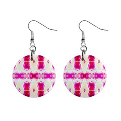 Lily the Pink Mini Button Earrings