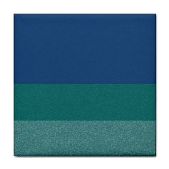 Blue Gradient Glitter Texture Pattern  Tile Coasters