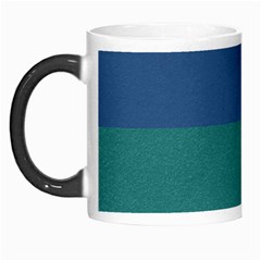 Blue Gradient Glitter Texture Pattern  Morph Mugs