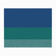 Blue Gradient Glitter Texture Pattern  Small Glasses Cloth (2-side) by paulaoliveiradesign