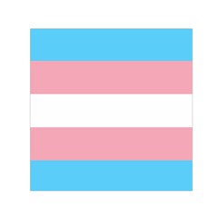 Trans Pride Small Satin Scarf (square) by Crayonlord