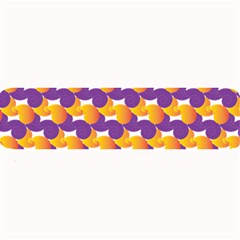 Purple And Yellow Abstract Pattern Large Bar Mats