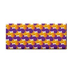 Purple And Yellow Abstract Pattern Cosmetic Storage Cases by paulaoliveiradesign