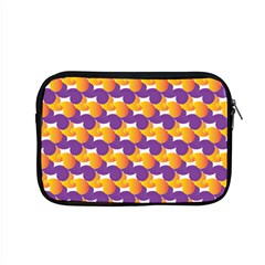 Purple And Yellow Abstract Pattern Apple Macbook Pro 15  Zipper Case