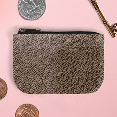 Animal Print Panthera Onca Texture Pattern Mini Coin Purses by paulaoliveiradesign