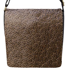 Animal Print Panthera Onca Texture Pattern Flap Messenger Bag (s) by paulaoliveiradesign