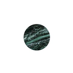 Green Marble Stone Texture Emerald  1  Mini Buttons