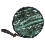 Green Marble Stone Texture Emerald  Classic 20-CD Wallets Front